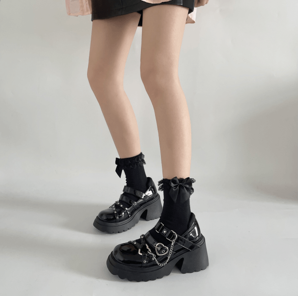 Emo Platform Shoes - All Things Rainbow