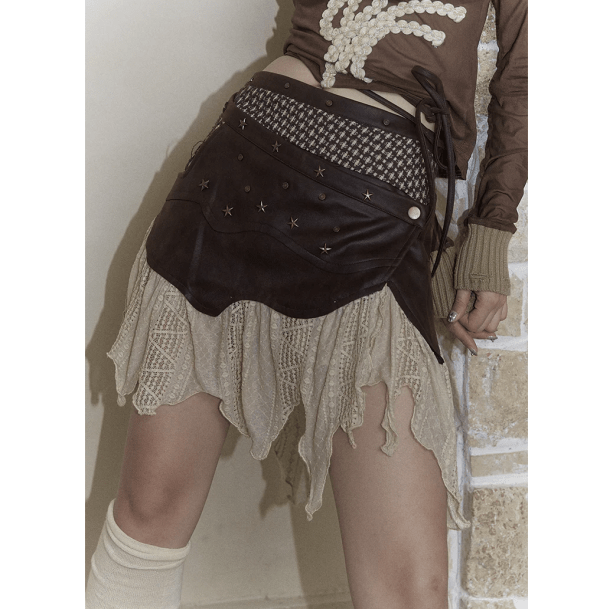 Forest Fairy Mini Skirt | Aesthetic Clothes