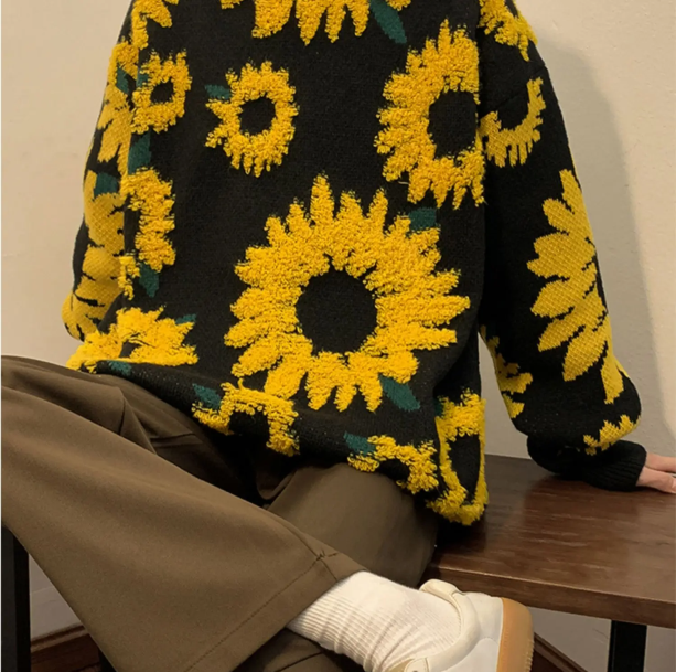 Sunflower Sweater | Aesthetic Sweaters