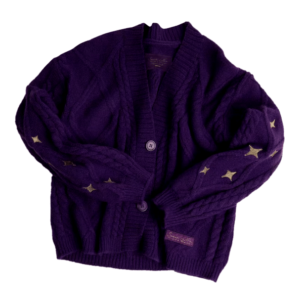 Purple Y2K Sweater