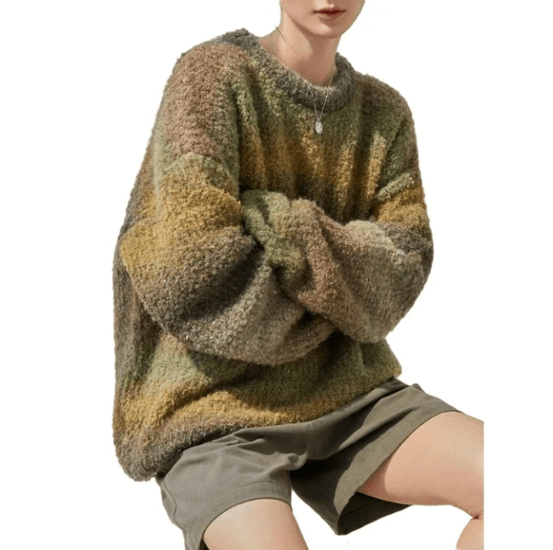 Gradient Retro Sweater | Aesthetic Clothes