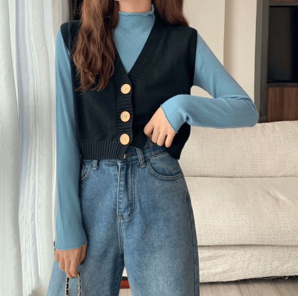 Academia Sweater Vest | Aesthetic Clothing