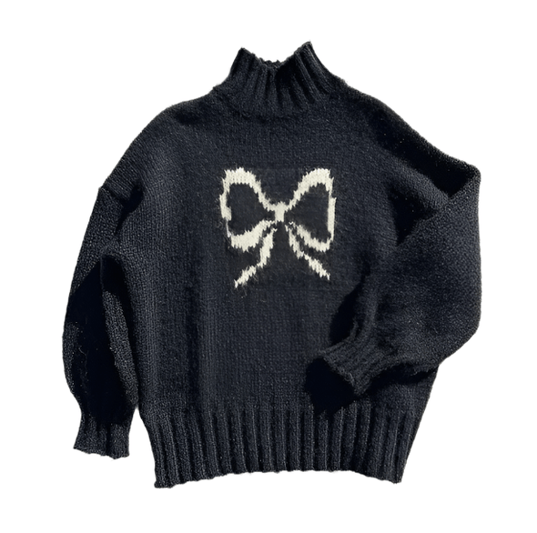 Cutesy Bow Sweater | Aesthetic Clothes