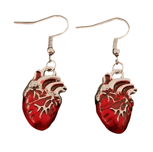 Beating Heart Earrings | Aesthetic Jewelry