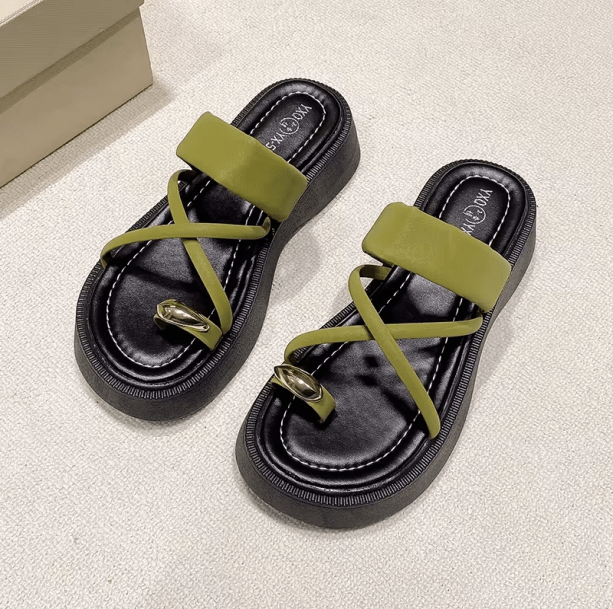 Summer Clip Toe Sandals