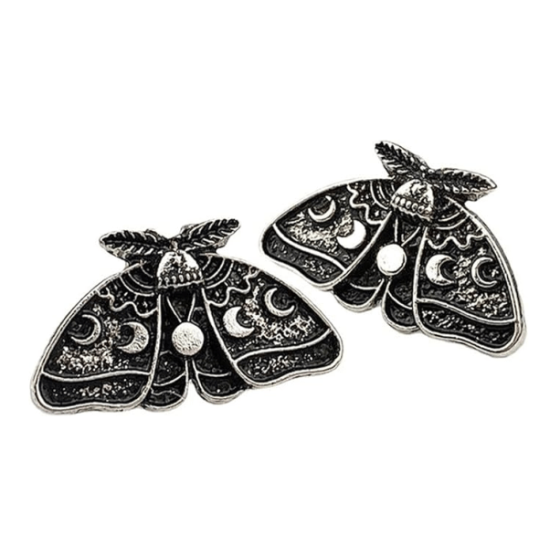 Moth Stud Earrings