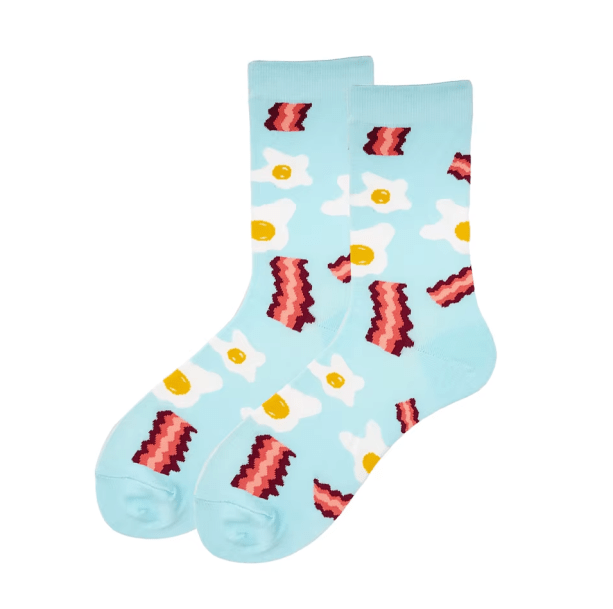 Egg And Bacon Socks | Aesthetic Socks