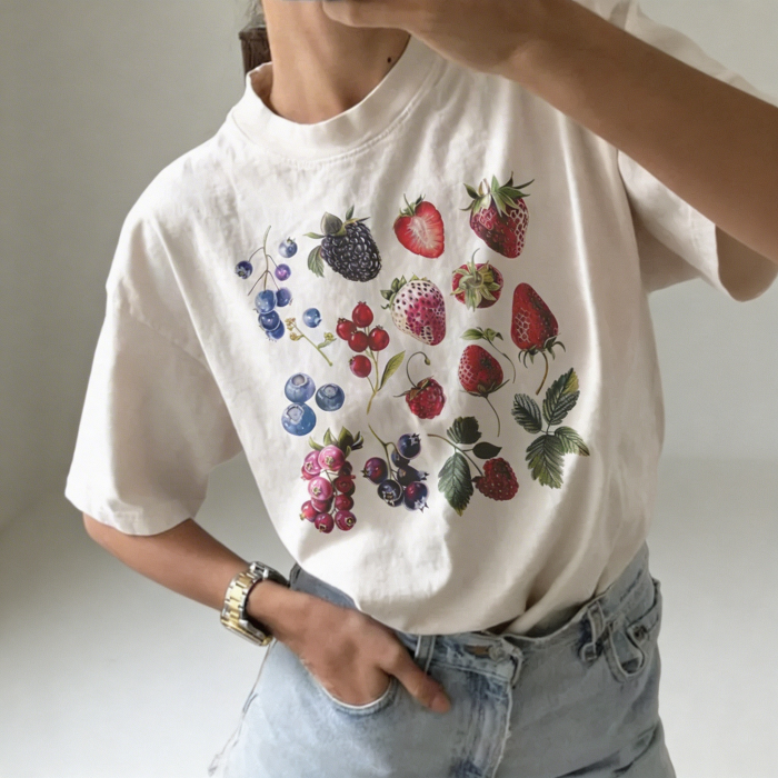Berry Sweet Graphic Tee | Aesthetic T-Shirt