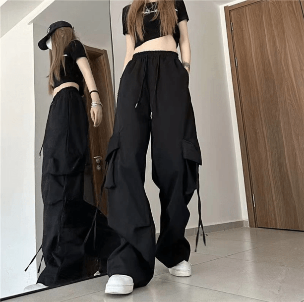 Hip Hop Cargo Pants | Aesthetic Clothing