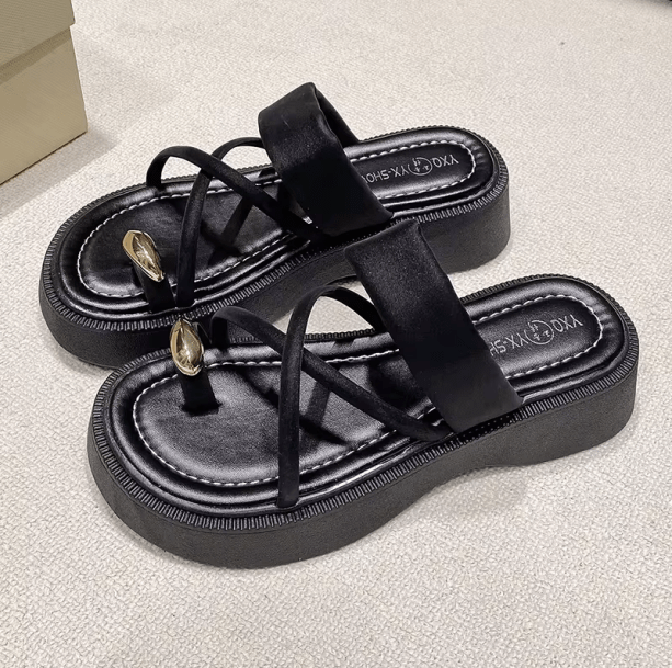 Summer Clip Toe Sandals