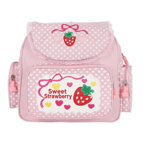 Strawberry Milk Backpack | Aesthetic Backpacks