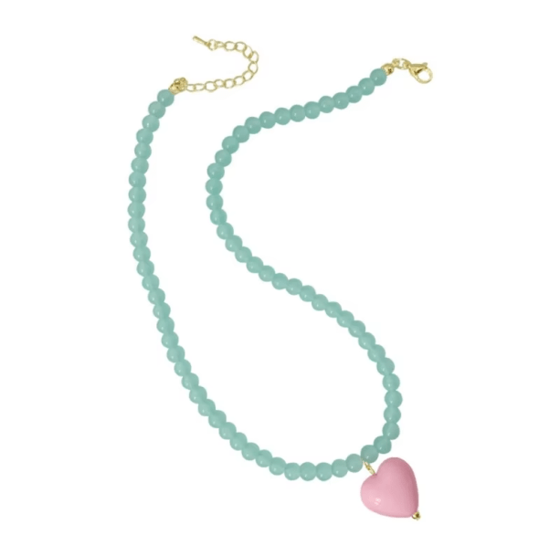 Pastel Heart Necklace