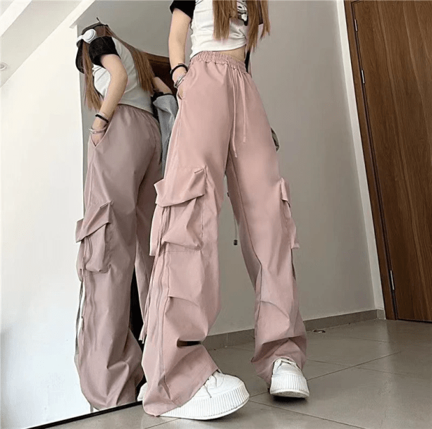 Hip Hop Cargo Pants | Aesthetic Clothing