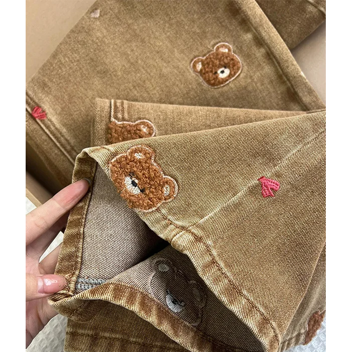 Teddy Bear Jeans | Aesthetic Clothes

