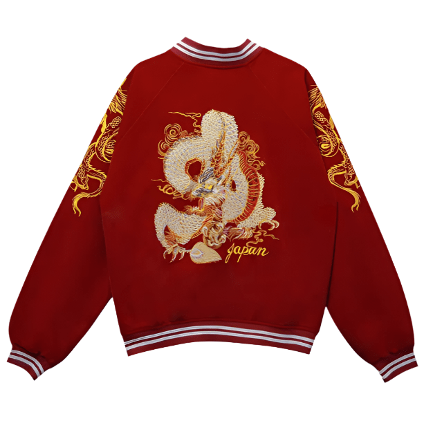 Japanese Dragon Jacket | Aesthetic Jacket