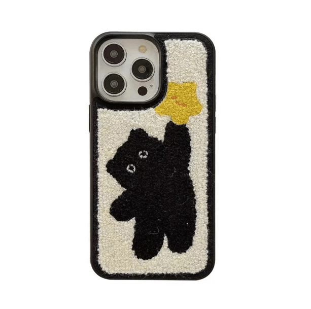 Black Kitty IPhone Cover