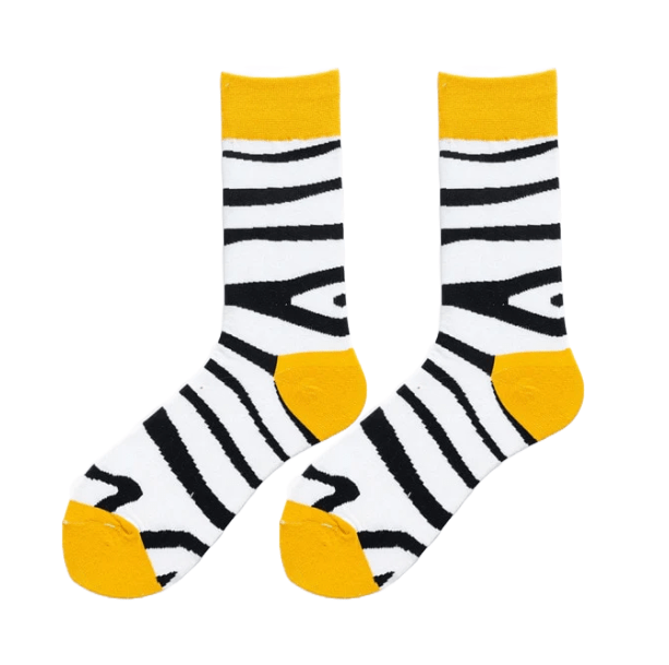 Zebra Socks | Aesthetic Socks