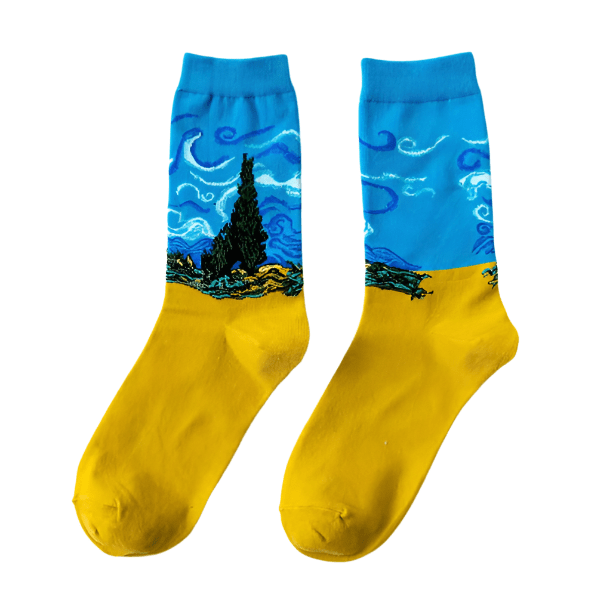 Van Gogh Socks | Aesthetic Socks