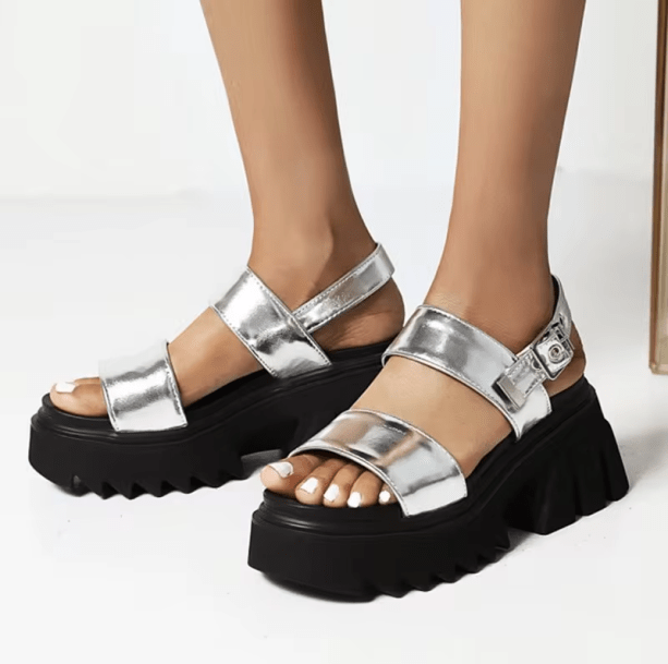 Galaxy Girl Sandals | Aesthetic Shoes