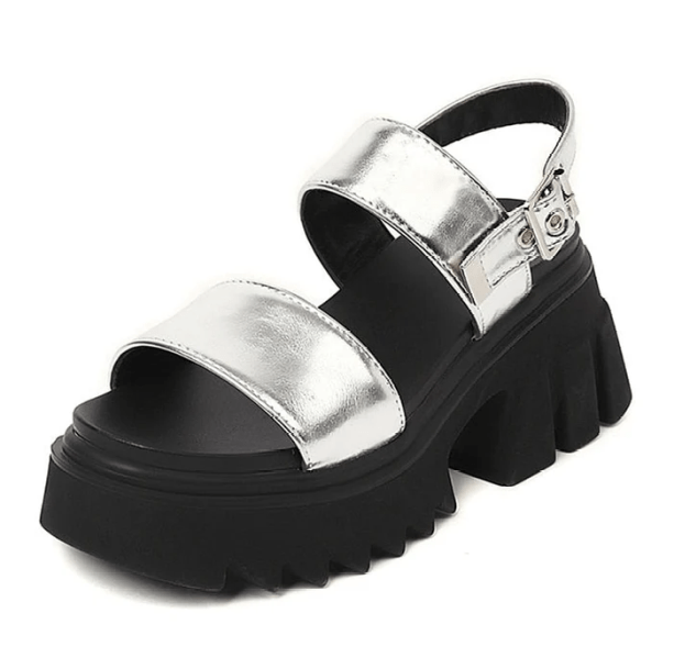 Galaxy Girl Sandals | Aesthetic Shoes