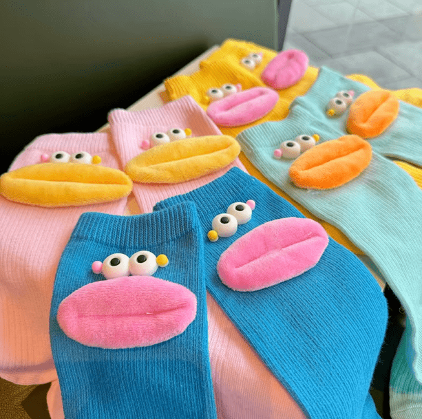 Big Mouth Socks | Aesthetic Socks