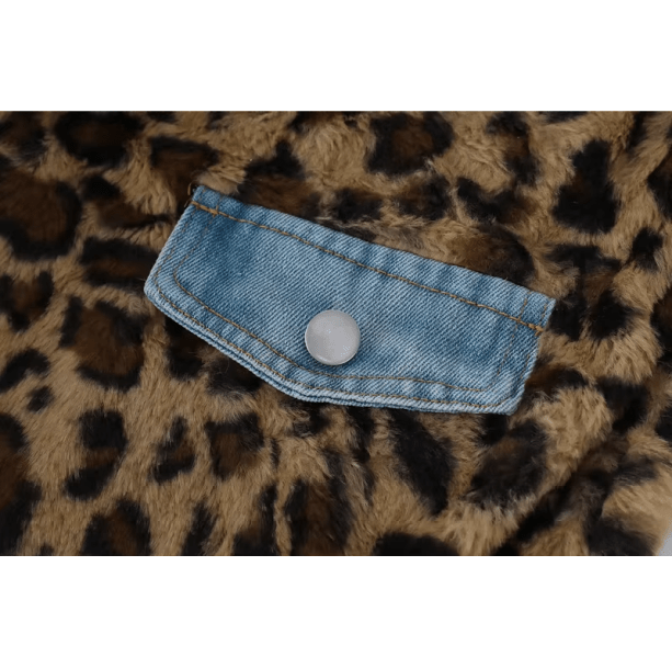 Leopard Print Reversible Jacket | Aesthetic Clothes