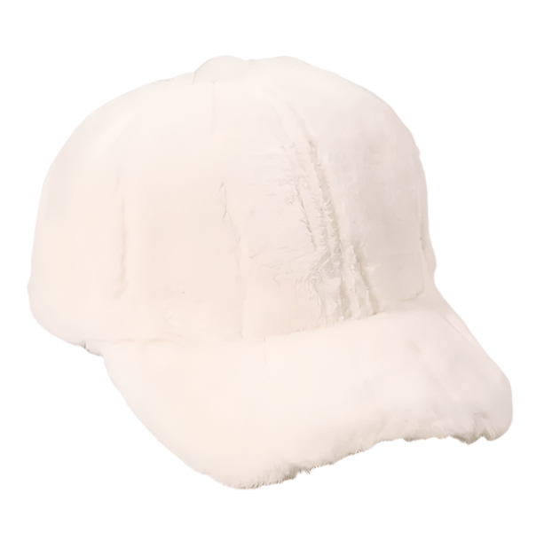 Fluffy Baseball Cap | Aesthetic Hat