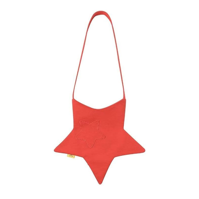 RedStargirl Star-Shaped Shoulder Bag – Y2K Aesthetic Cute Purse