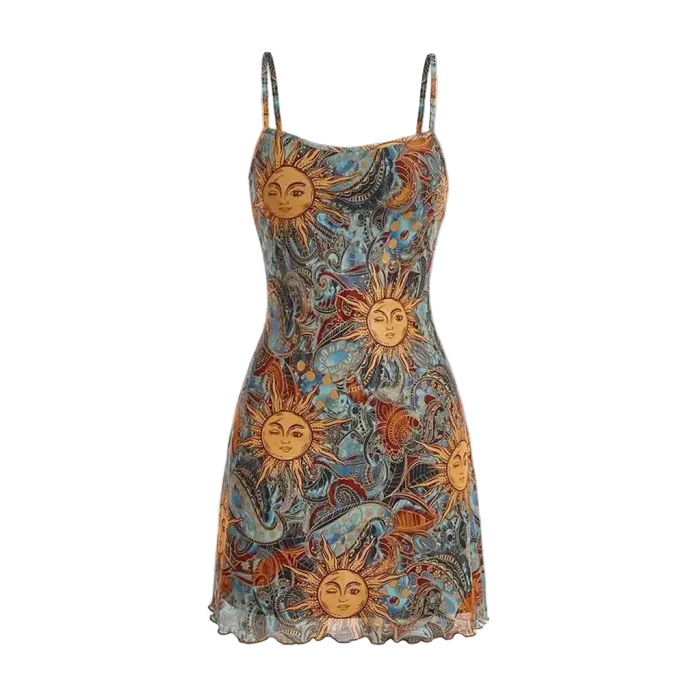 Sun And Moon Muse Dress | Aesthetic Dress