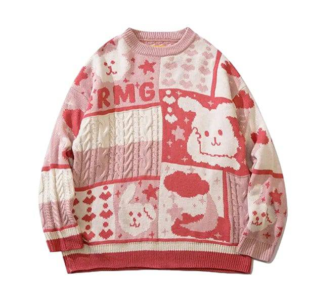 Cute Bunny Sweater - All Things Rainbow