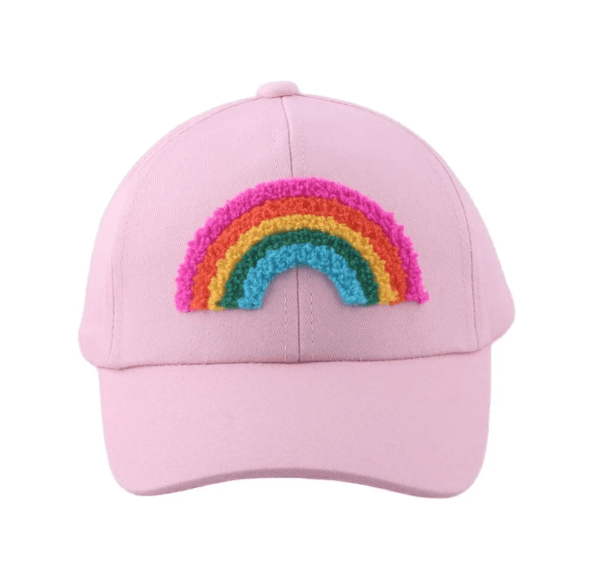 Rainbow Plush Baseball Cap - All Things Rainbow