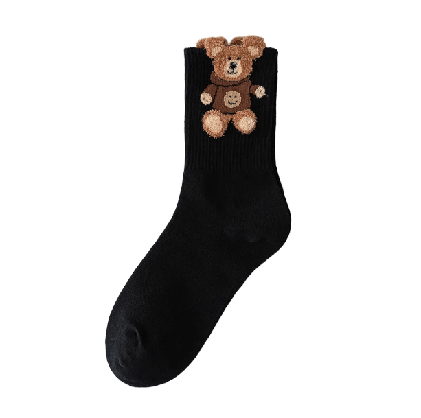 Teddy Bear Socks | Aesthetic Socks