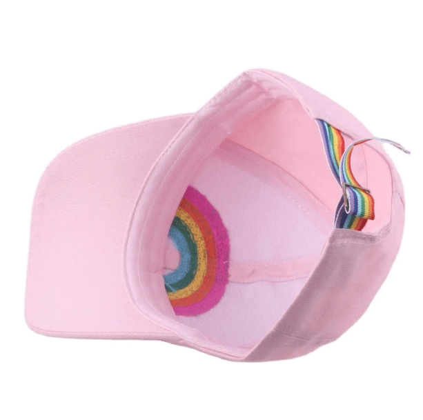 Rainbow Plush Baseball Cap - All Things Rainbow