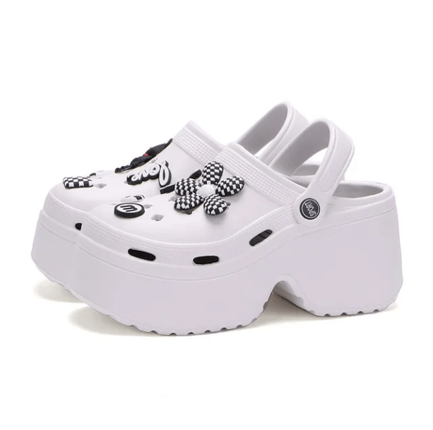 Aesthetic Platform Crocs | Aesthetic Shoes