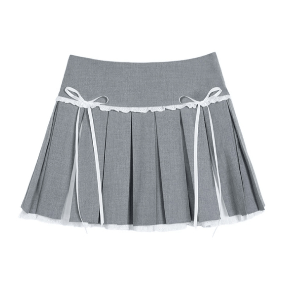 French Aesthetic Mini Skirt | Aesthetic Clothing