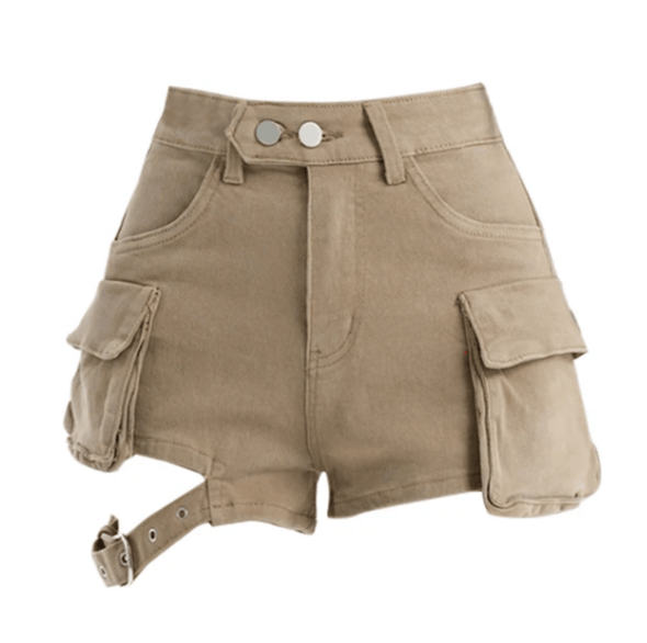 Aesthetic Flap Pocket Shorts | Aesthetic Clothes