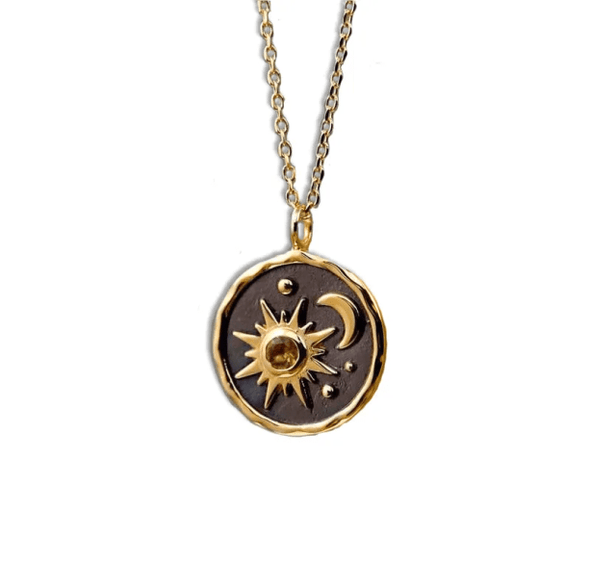 Sun And Moon Necklace - All Things Rainbow