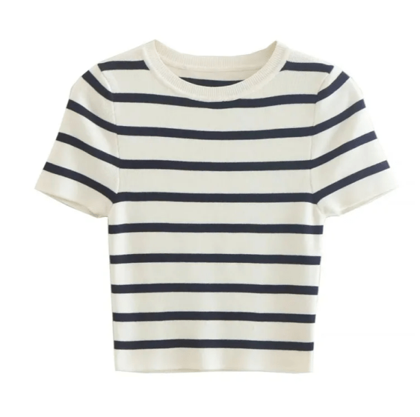 Nautical Crop Top | Aesthetic Clothes