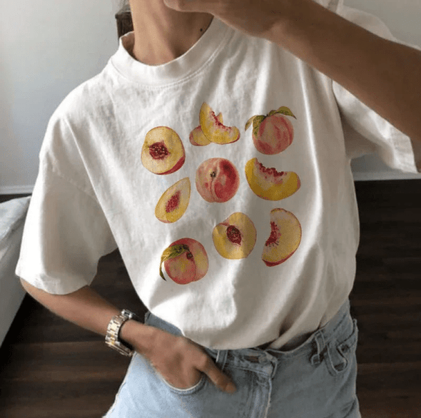 Vintage Peaches T-Shirt | Aesthetic Clothes