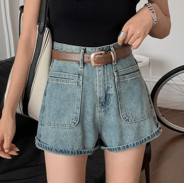 High Waisted Shorts | Aesthetic Clothes