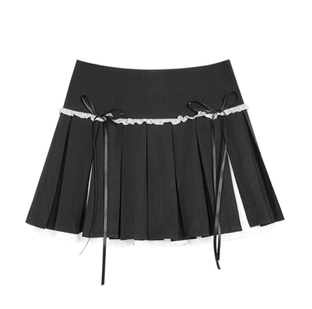 French Aesthetic Mini Skirt | Aesthetic Clothing