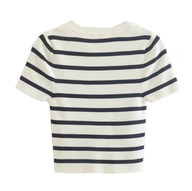 Nautical Crop Top | Aesthetic Clothes