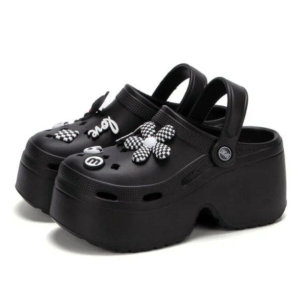 Aesthetic Platform Crocs | Aesthetic Shoes