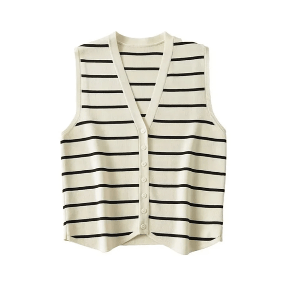 Sailor Knitted Vest | Aesthetic Clothes