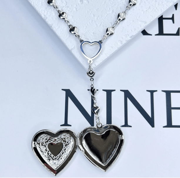 Open Heart Necklace - All Things Rainbow