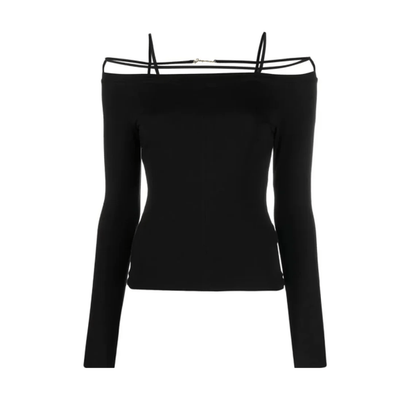 Off Shoulder Long Sleeve Top | Aesthetic Clothes