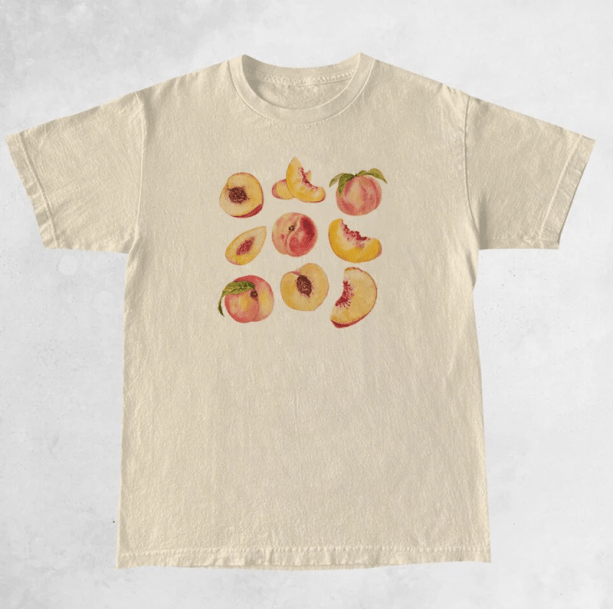 Vintage Peaches T-Shirt | Aesthetic Clothes