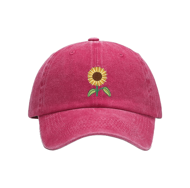 Sunflower Baseball Cap | Aesthetic Accessories