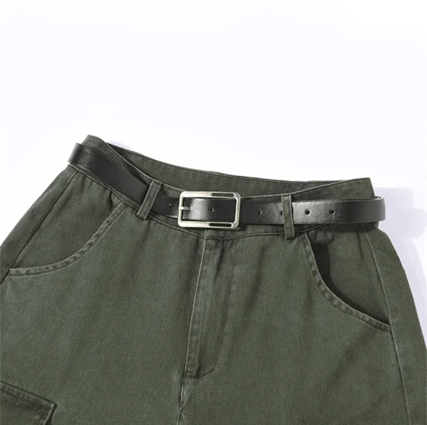 Grassy Green Cargo Jeans | Aesthetic Clothes