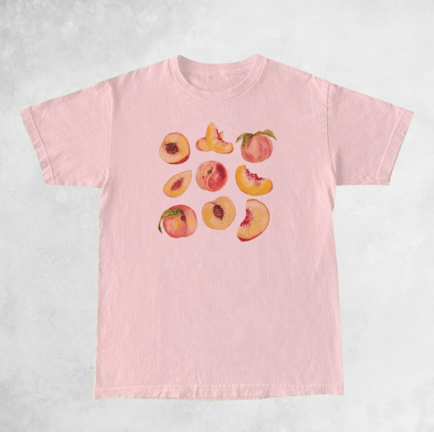 Vintage Peaches T-Shirt | Aesthetic Clothes